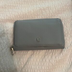 Steve Madden Light Blue Textured Wallet